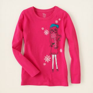 girl   snow girl graphic tee  Childrens Clothing  Kids Clothes 