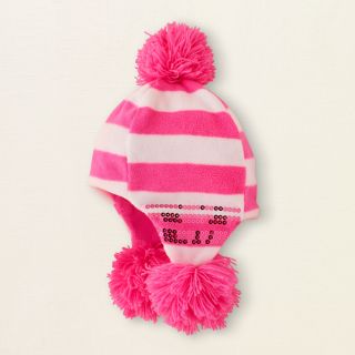 accessories   accessories   rugby striped fleece hat  Childrens 