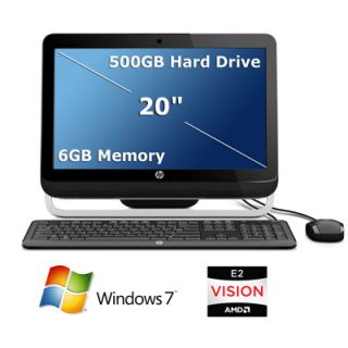 HP Omni 120 1130 All In One Desktop with 2nd Gen AMD Quad Core A10 