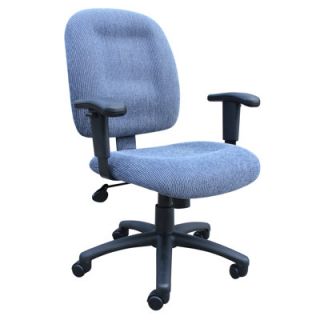 Boss Mid Back Ergonomic Task Chair (B495 SB)   Club