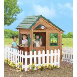 Creative Cedar Designs Mayfield Cottage Deluxe Playhouse with (MA9200B 