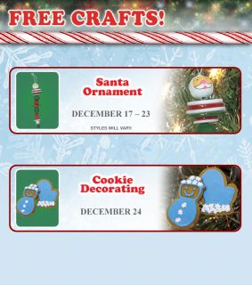 Santas Wonderland 2012 Crafts, In stores Nov. 10   Dec. 24, Presented 