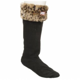 Accessories Hunter Boot Womens Leopard Sock Brown Leopard Shoes 