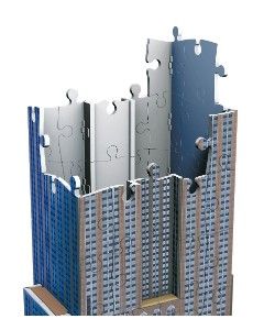 Empire State Building   216 Teile 3D Gebäude Puzzle, Ravensburger 