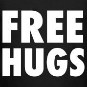 Free Hugs Design T Shirts