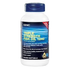 GNC Triple Strength Fish Oil 1240   GNC   GNC