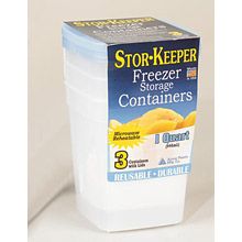 Stor Keeper® Freezer & Storage Containers  Quart (00044)   Ace 