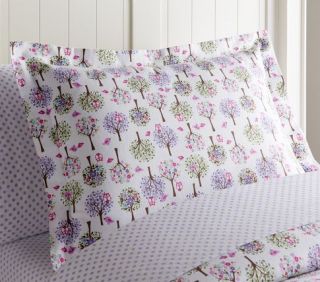 Tiny Trees Flannel Duvet