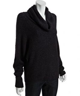 BCBGMAXAZRIA charcoal wool blend Otis cowl neck sweater   up 