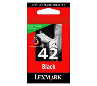 LEXMARK No. 42 Black Ink Cartridge Deals  Pcworld