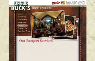 Having a major party or business function? Uncle Buck’s has a 