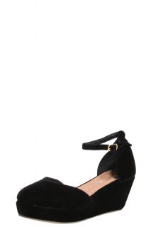  Footwear  New in Footwear  Mae Black Velvet Touch 