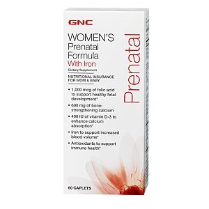 GNC Womens Prenatal Formula with Iron   HEALTH VALLEY NAT. FOODS 
