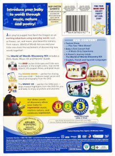 Disney Baby Einstein  World Of Words Discovery Kit DVD   