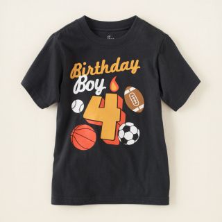 baby boy   graphic tees   fourth bday graphic  Childrens Clothing 