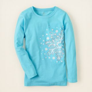 girl   lace snowflake graphic tee  Childrens Clothing  Kids Clothes 