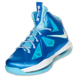 Boys Gradeschool Nike LeBron X  FinishLine  Blue Diamond
