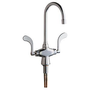 THE CHICAGO FAUCET COMPANY Combination Sink Faucet   5UTU3    