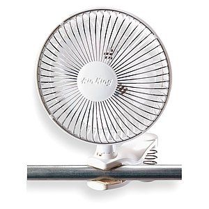 LASKO Clip On Fan,10 3/8 In. H,8 1/8 In. L   6C507    