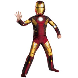The Avengers Iron Man Mark VII Classic Boys Costume   Size Medium (7 8 