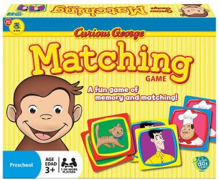 Wonder Forge I Can Do That Games Curious George Matching Game