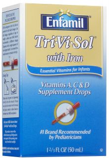 Enfamil Tri Vi Sol Vitamin with Iron with Dropper   