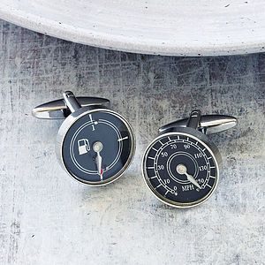 Car Dial Cufflinks   21st birthday gifts