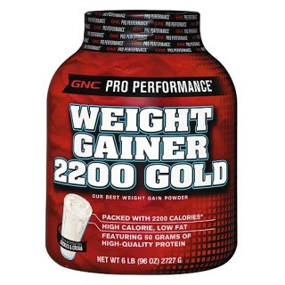 Buy the GNC Pro Performance® Weight Gainer 2200 Gold   Cookies and 