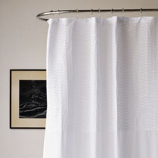 Pintuck Shower Curtain
