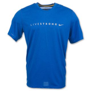 Nike LIVESTRONG Legend Mens Training Shirt  FinishLine  Blue 