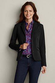 Classic Stretch Suiting Blazer   Solid