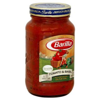 Barilla Sauce   Tomato and Basil with Imported Olive Oil   1 Jar (24 