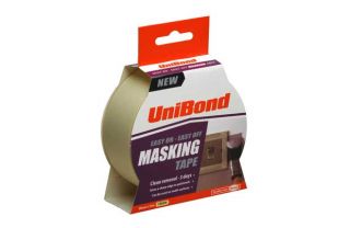 Unibond Easy On/Off Masking Tape   38mm x 25m from Homebase.co.uk 