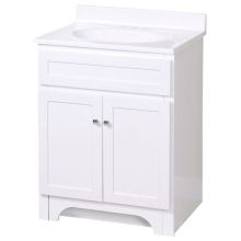 Foremost Industries® Columbia® 24in Assembled Vanity and Top Combo 