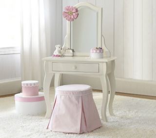 Claire Vanity and Stool  Pottery Barn Kids