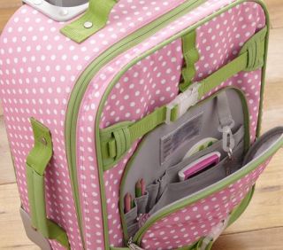 Girls Mackenzie Rolling Luggage  Pottery Barn Kids