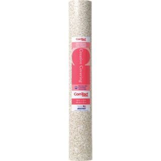 Con Tact 18  x 75 ft. Beige Granite Self Adhesive Liner Covering (75F 