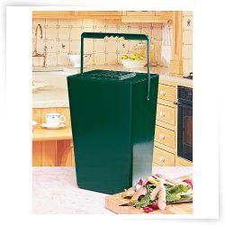 Garland 2.5 Gallon Odor Free Recycled Plastic Compost Caddy