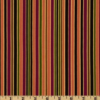 Stripes,Dots, & Plaids Stripes Rust   Discount Designer Fabric 