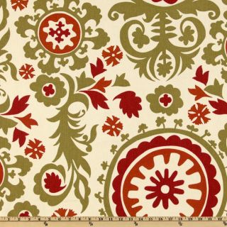 Premier Prints Suzani Autumn/Natural   Discount Designer Fabric 