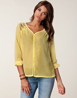Joy Blouse   Jeane Blush   Yellow   Blouses & shirts   Clothing 