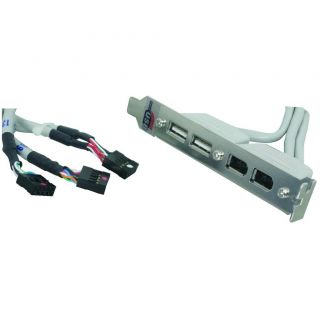 Multi USB 2.0 / Firewire Back Plate  Maplin Electronics 