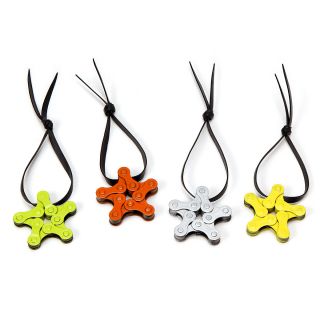 BIKE CHAIN STAR ORNAMENT  recycled ornament, bike  UncommonGoods