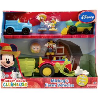 Fisher Price Disney Mickey Mouse Clubhouse Mickeys Farm Vehicles 
