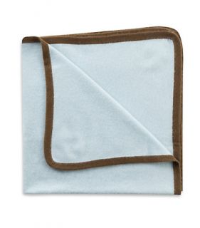 Swaddle Designs – Baby Blue Cashmere Blanket – buy now at harrods 