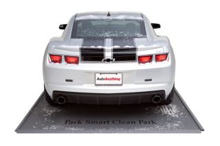 Garage Floor Mat, Park Smart Special Edition Clean Park