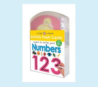 Wipe Clean   Learn to Write Your Numbers Flash Cards