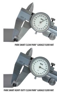Garage Floor Mat, Park Smart Special Edition Clean Park