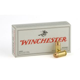 Winchester Usa Pistol .25 Auto 50 Grain Fmj 50 Rounds   334640, 9mm 