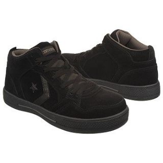 Mens Converse Work Mid Skate Black FamousFootwear 